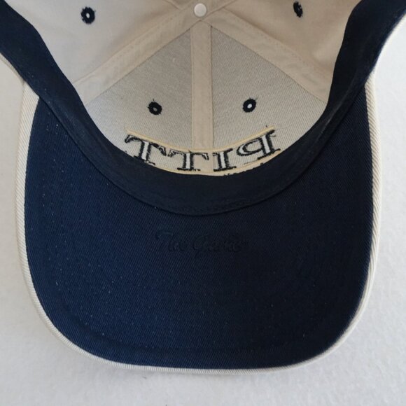 University Of Pittsburgh Baseball Hat Vintage The Game One Size Beige Embroider - Picture 8 of 10